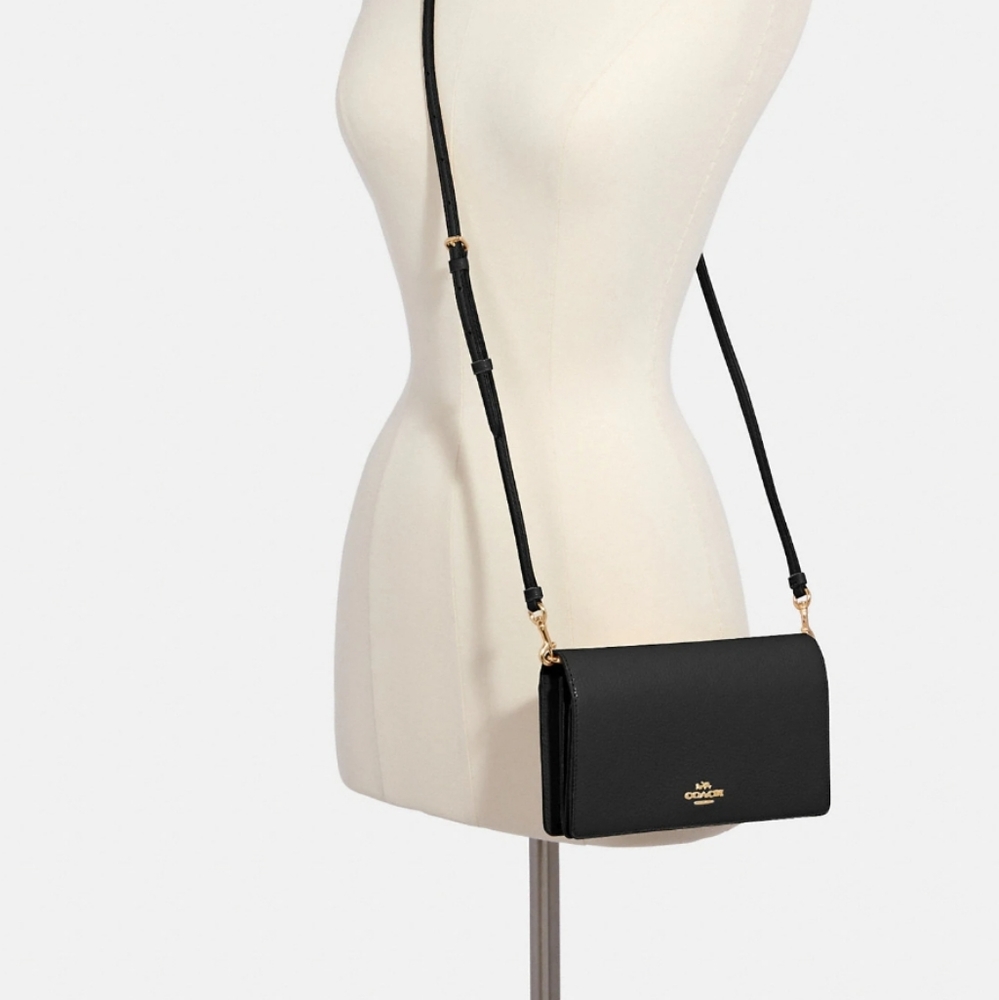 New! Anna Foldover Clutch Crossbody